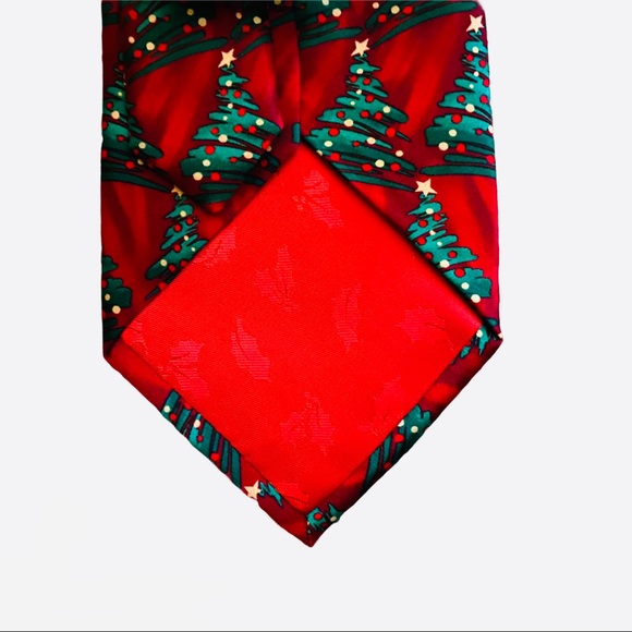 Hallmark Holiday Traditions Silk Christmas Tie NEW - Picture 4 of 6